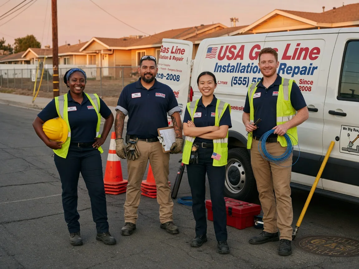 Gas Line Installation company in Wilson, MI